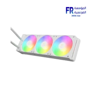 GAMDIAS CHIONE E4-360 WH white liquid CPU cooler, gallery view 3