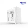 HYTE X50 Air mid-tower PC case in Snow White with full-coverage micro-mesh panels and Cold Floor cooling, view 1