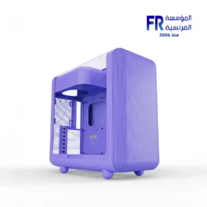 Hyte X50 Laminated Acoustic Glass Cold Floor Cooling Taro Milk Purple Mid Tower Case