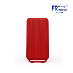 HYTE X50 mid-tower case in Wild Cherry Red with laminated acoustic glass and Cold Floor cooling, view 6