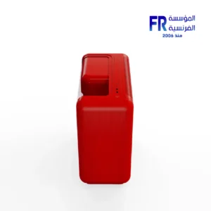 HYTE X50 mid-tower case in Wild Cherry Red with laminated acoustic glass and Cold Floor cooling, view 5