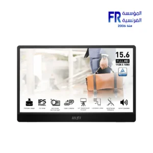Msi Pro Mp161 E2 15.6 Inch FHD 60Hz Ips Anti Glare Mini Hdmi Type C Portable Monitor