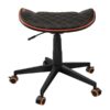 Cougar Crosser CGR-CRO gaming stool in black and orange with wheeled base