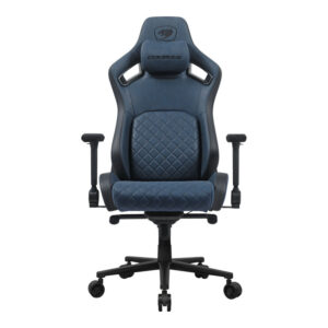COUGAR Defensor S Navy Blue F gaming chair, front view