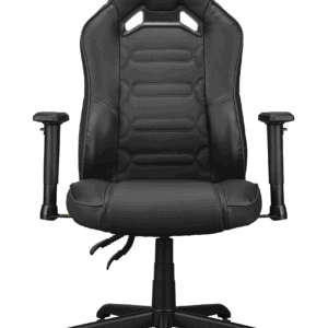 Cougar Fusion S CGR-FUSSL-BLB black gaming chair viewed from the front
