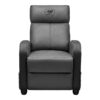 COUGAR Ranger Elite Jet Gray gaming sofa, front view