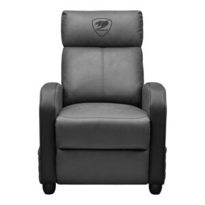 COUGAR Ranger Elite Jet Gray gaming sofa, front view