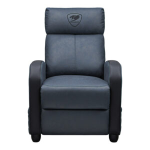 COUGAR Ranger Elite Navy Blue gaming sofa, front view