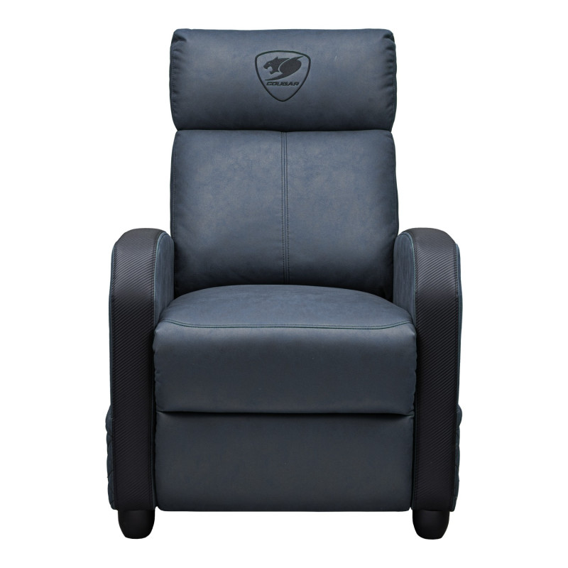COUGAR Ranger Elite Navy Blue gaming sofa, front view