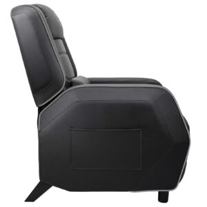COUGAR Ranger S Black gaming sofa, side profile