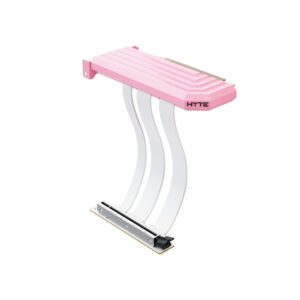 HYTE PCIe 5.0 Hyper Riser 200mm in Strawberry Milk colorway