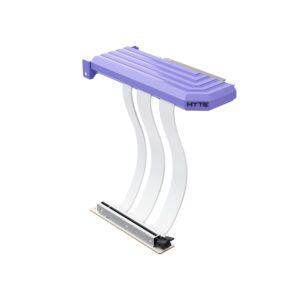 HYTE PCIe 5.0 Hyper Riser 200mm in Taro Milk colorway