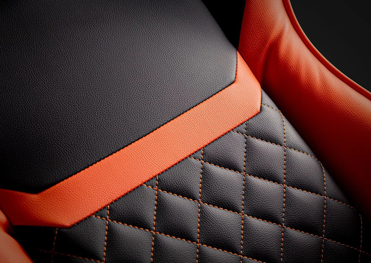 Cougar Armor One V2 F Orange Gaming Chair Premium Woven Fabric Texture