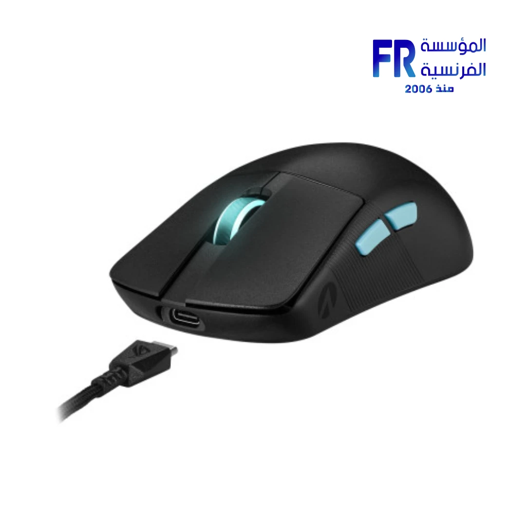 Asus Rog Harpe Ace Aim Lab Edition P713 36000 DPI 54g Lightweight Tri-Mode Wireless AimPoint Sensor Black Gaming Mouse