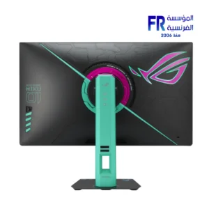 Asus Rog Strix XG27ACMEG G Hatsune Miku Edition 27 Inch WQHD 260Hz 0.3ms Fast IPS G SYNC Compatible HDR400 Aura Sync TYPE-C Blue Green Pink Gaming Monitor