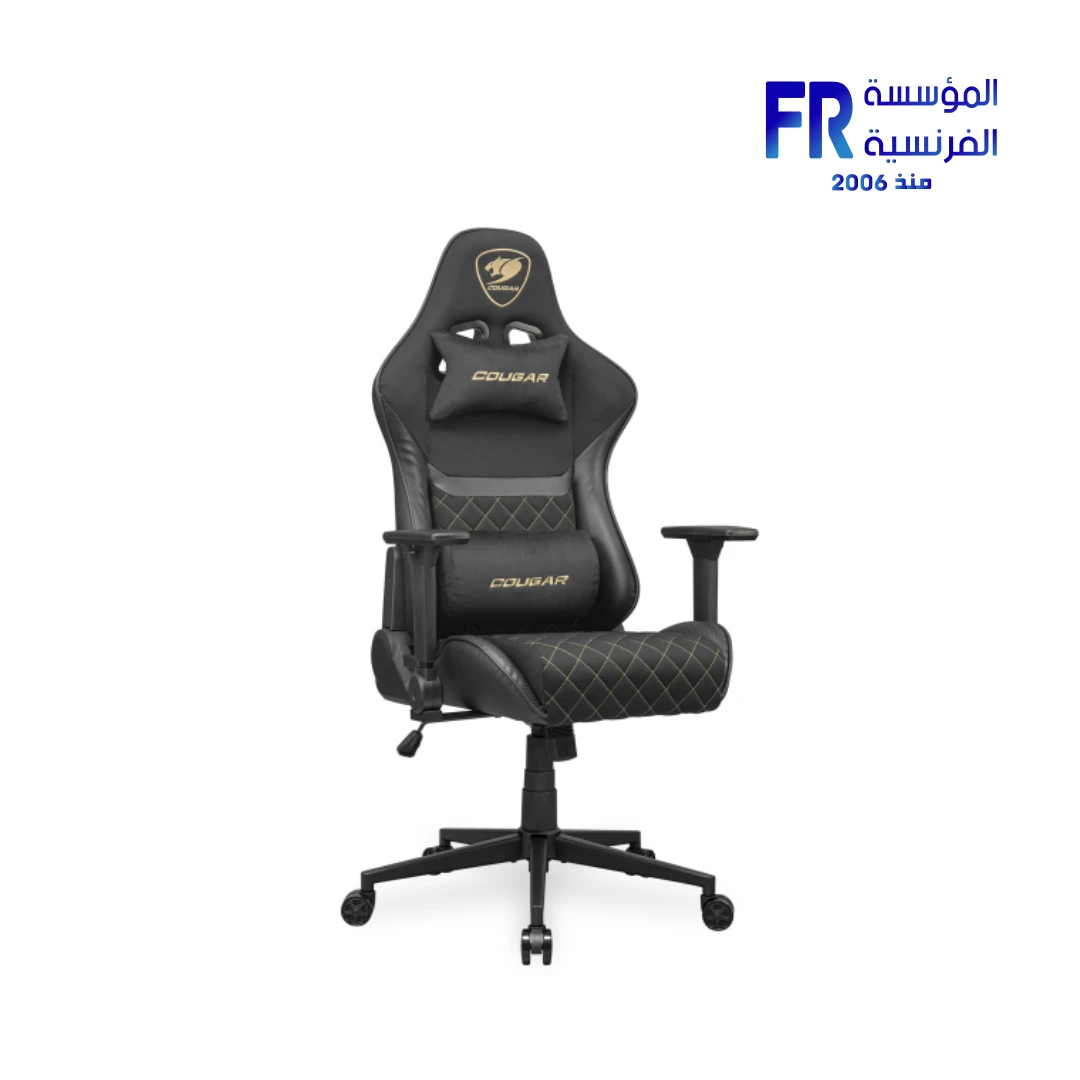 Cougar Armor One V2 F Woven Fabric 4D Armrests Gold Gaming Chair