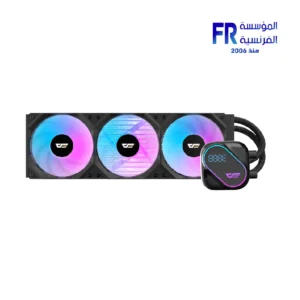 Alternative view of DarkFlash Explore Do360 360mm Argb Segment Lcd Black Liquid Cpu Cooler