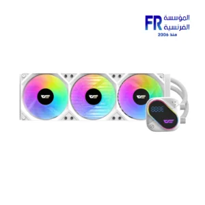 DarkFlash Explore Do360 360mm Argb Segment Lcd White Liquid Cpu Cooler