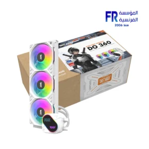 DarkFlash Explore Do360 360mm Argb Segment Lcd White Liquid Cpu Cooler