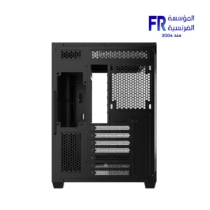 DarkFlash L285 Atx Curved Tempered Glass Back Connect Support Argb Type C with 4x DM20 Fans Black Mid Tower Case