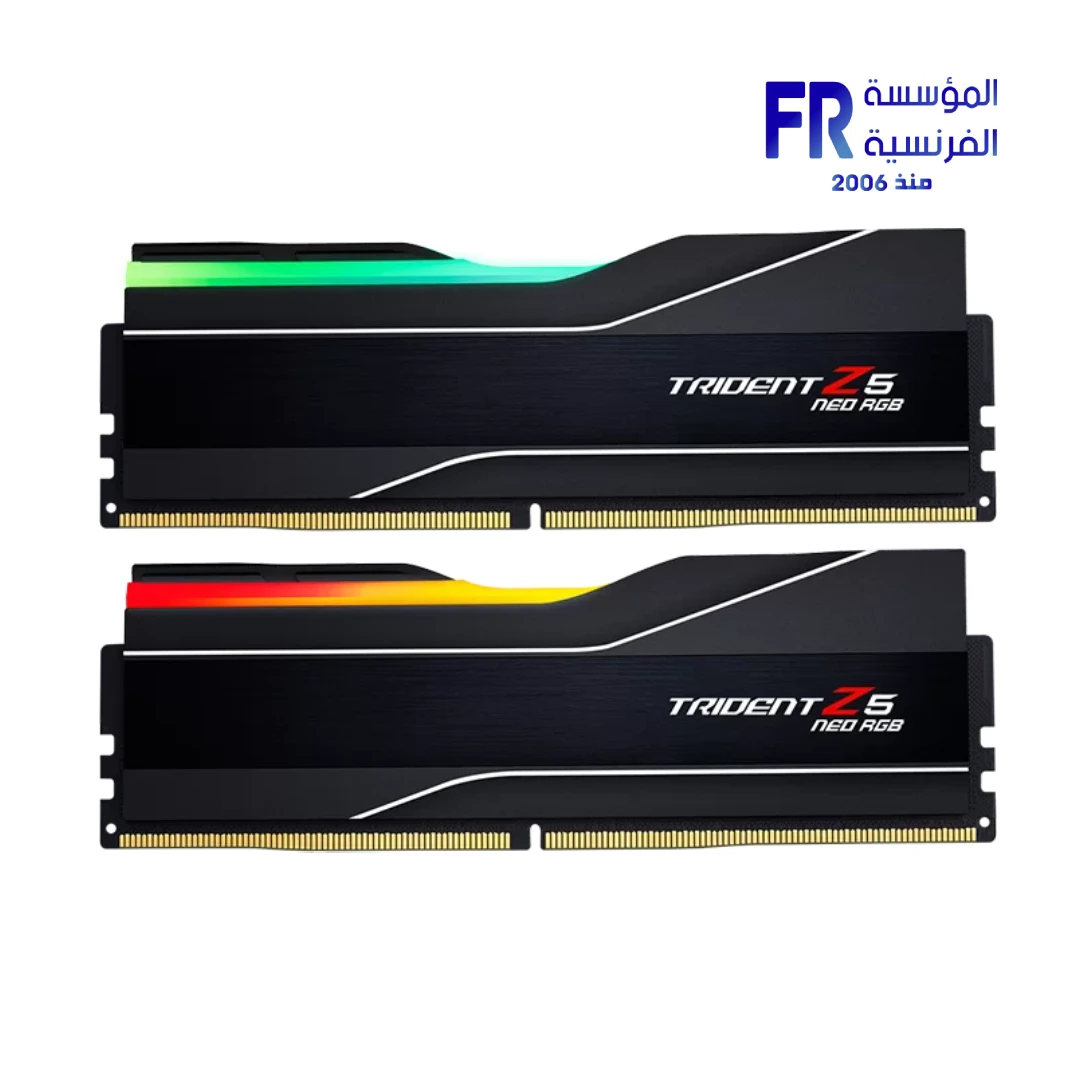 G Skill Trident Z5 Neo RGB 96GB 2x48GB DDR5 6000MHz CL30 INTEL XMP 3.0 and AMD EXPO Black Desktop Memory