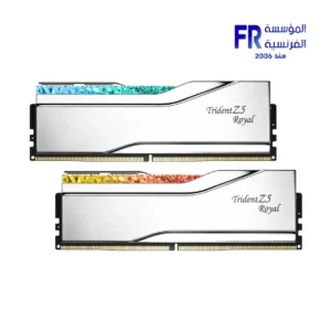 G Skill Trident Z5 Royal 96GB 2x48GB DDR5 6800MHz CL34 Silver Desktop Memory