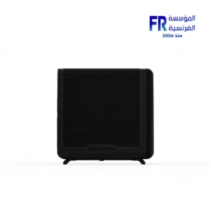 Alternative view of Hyte X50 Air Full Coverage Micro Mesh Cold Floor Cooling Pitch Black Mid Tower Case