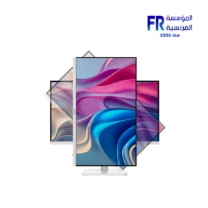 Alternative view of Msi Modern Md272Uphw 27 Inch UHD 60Hz Ips Displayhdr 400 98W Pd Type C Kvm White Monitor