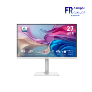 Msi Modern Md272Uphw 27 Inch UHD 60Hz Ips Displayhdr 400 98W Pd Type C Kvm White Monitor
