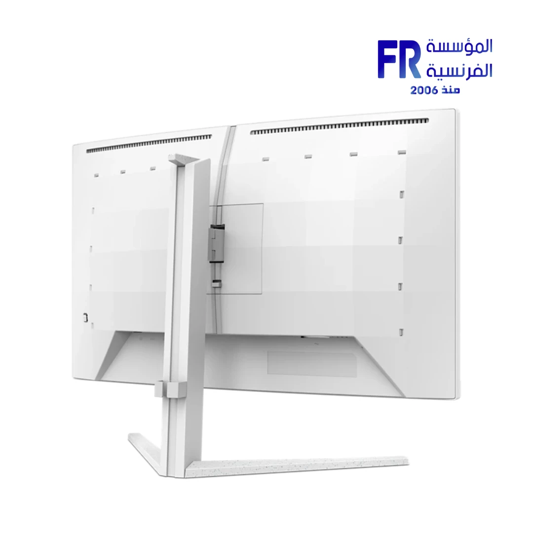 Philips Evnia 5000 27M2C5501 00 27 Inch QHD 180HZ 0.5ms Smart MBR Fast VA Curved AMD FreeSync HDR10 Ambiglow White Gaming Monitor