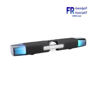 Black Redragon Dora GS512 2.0 RGB stereo desktop soundbar, image view 2