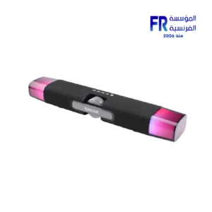 Black Redragon Dora GS512 2.0 RGB stereo desktop soundbar, image view 3