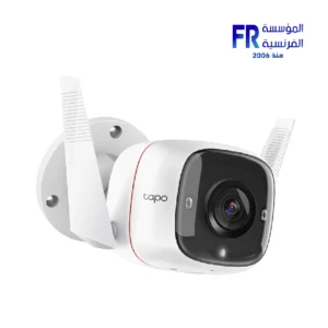 White TP-Link Tapo C310 V2 3MP outdoor Wi-Fi security camera, image view 2