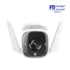 White TP-Link Tapo C310 V2 3MP outdoor Wi-Fi security camera, image view 1
