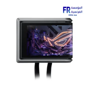 ASUS ROG Ryuo IV 360 ARGB 6.67 Inch AMOLED Display Asetek Gen8 V2 Pump Daisy Chained Fans Black Liquid CPU Cooler