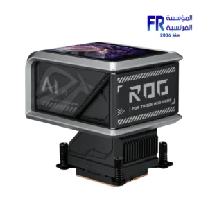 ASUS ROG Ryuo IV 360 ARGB 6.67 Inch AMOLED Display Asetek Gen8 V2 Pump Daisy Chained Fans Black Liquid CPU Cooler