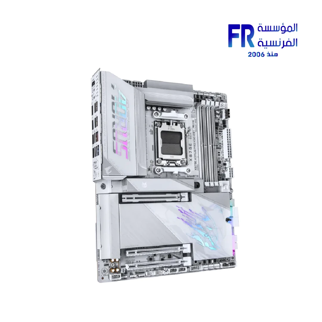 Gigabyte X870E Aorus Pro X3D Ice WiFi 7 Motherboard