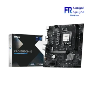 Msi Pro B860M-E LGA1851 Micro ATX Motherboard