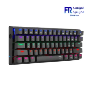T-Dagger Arena TGK321 60 Percent Red Switch Rainbow Black Wired Mechanical Keyboard