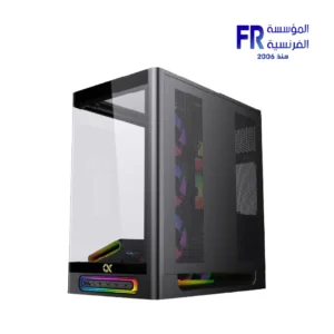 Xigamtek Heaven 8 Fan Argb Pwm E ATX Support BTF MB Type C Single Piece Curved Tempered Glass Mid Tower Case