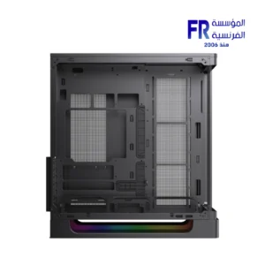 Xigamtek Heaven 8 Fan Argb Pwm E ATX Support BTF MB Type C Single Piece Curved Tempered Glass Mid Tower Case