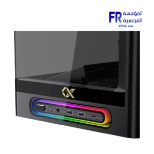 Xigamtek Heaven 8 Fan Argb Pwm E ATX Support BTF MB Type C Single Piece Curved Tempered Glass Mid Tower Case