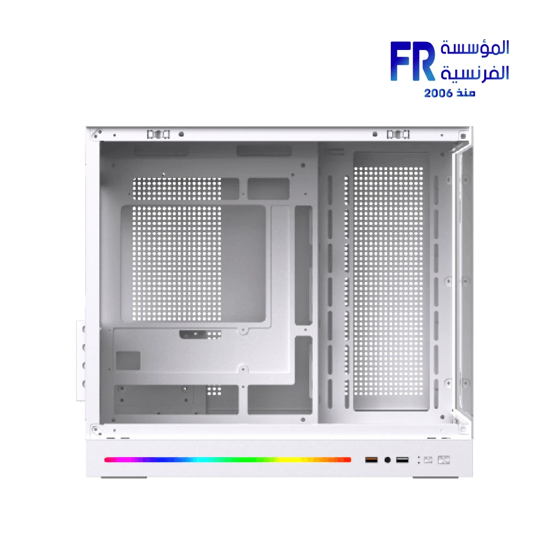 Xigmatek Cloud M DGT 3AF Arctic Digital LCD 3 Fan Argb PWM BTF White Micro Tower Case - الصورة 5