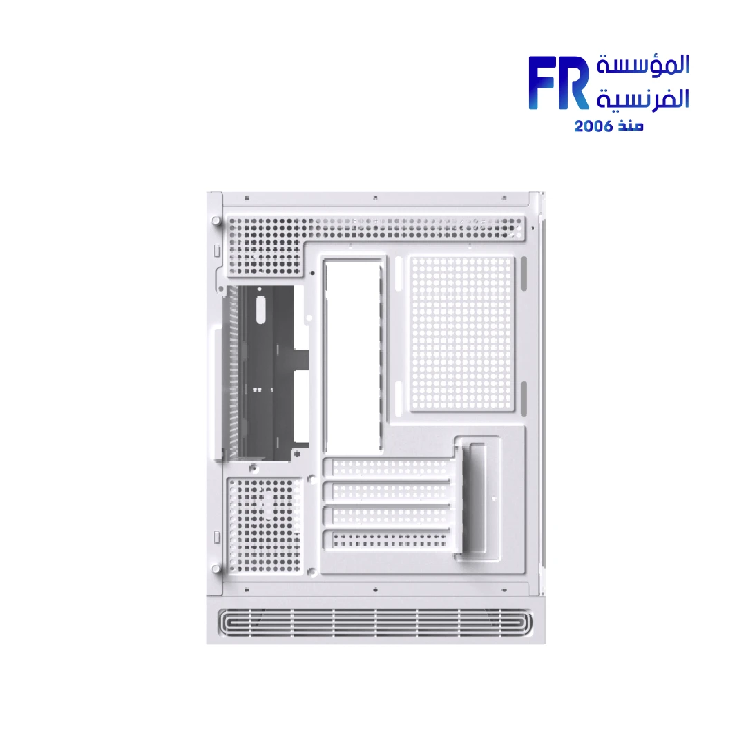 Xigmatek Cloud M DGT 3AF Arctic Digital LCD 3 Fan Argb PWM BTF White Micro Tower Case - الصورة 7
