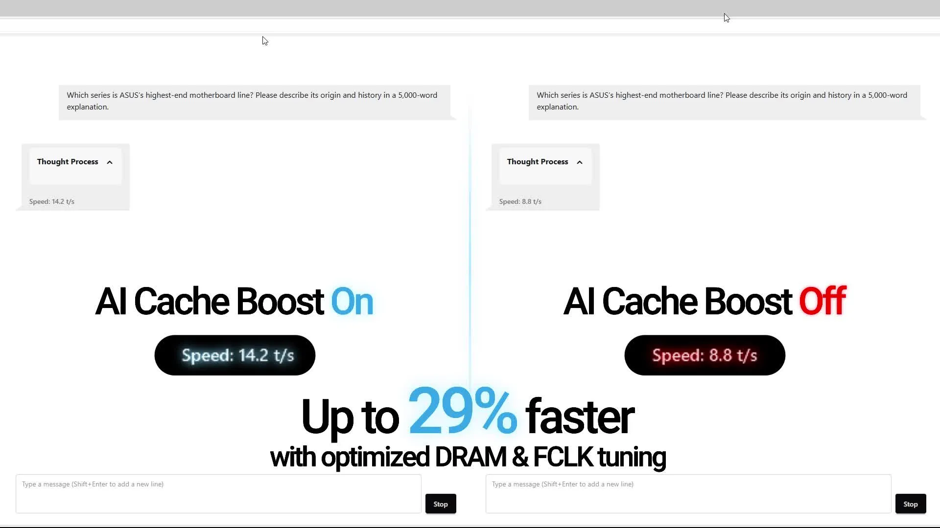 AI Cache Boost on ROG Strix B850-G WiFi