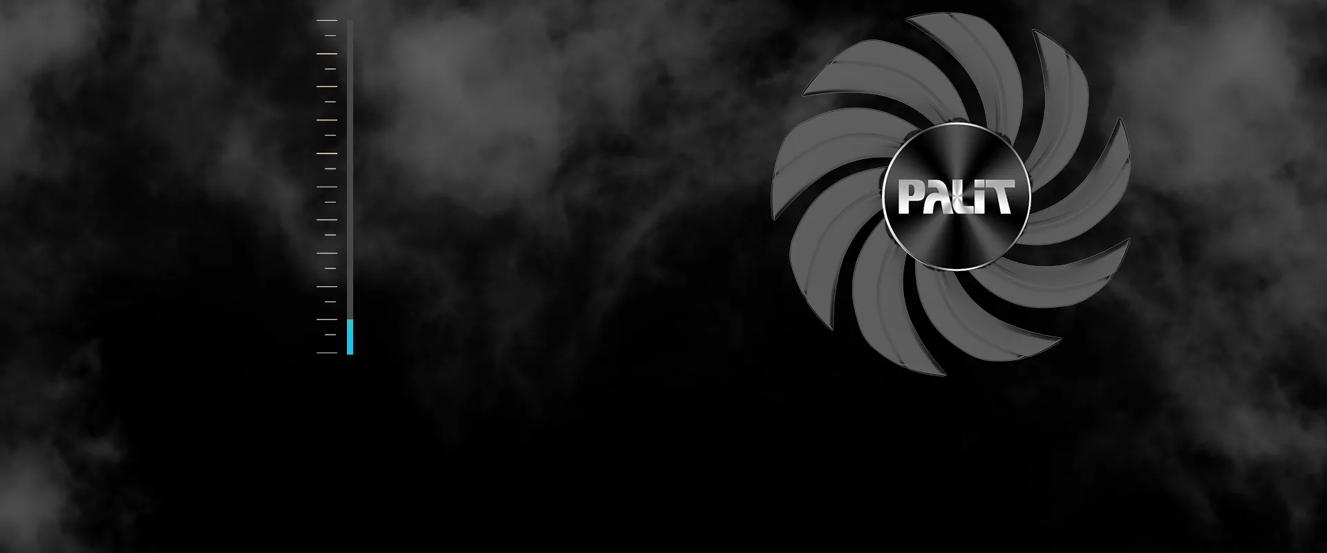 Palit 0-dB technology silent fan curves with automatic zero noise system thresholds