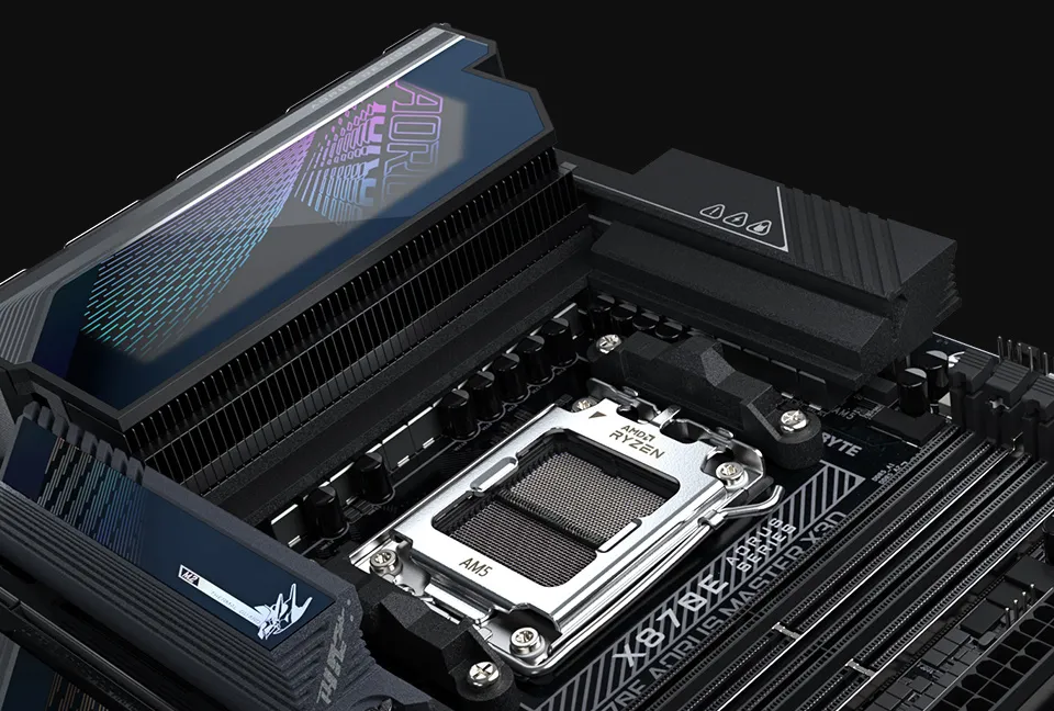 X870E Aorus Master X3D Thermal Engineering