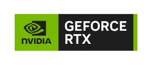 NVIDIA GeForce RTX AI PCs processing ecosystem identity logo