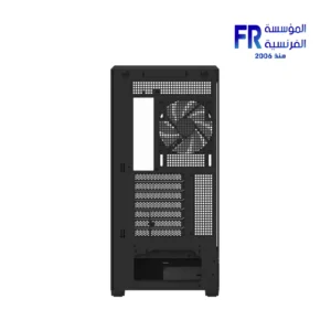 Alternative view of Aerocool P500B Digi Atx Dot-Pixel Display Black Mid Tower Case