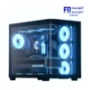 Aerocool P500C Evo Atx Curved Glass Dual Chamber White Mid Tower Case